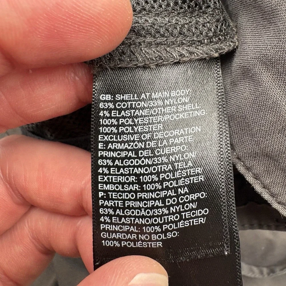 The North Face Men's Hiking Pants 34 Gray Performance Outdoor Trekking Comfort